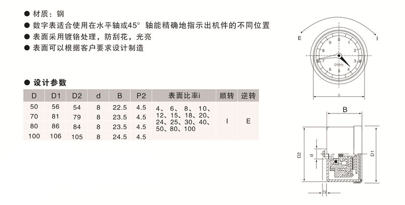 歐拓定制重錘表,內波紋手輪,背波紋手輪,橢圓拉手,膠木拉手,方形拉手